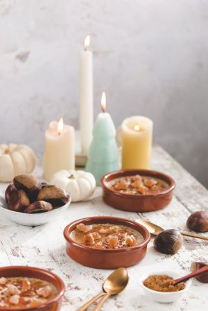 Recette Crème brulée végane à la châtaigne