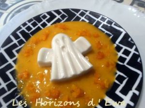 Recette Casper le gentil fantôme au coulis d'abricots