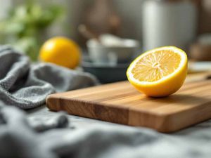 Recette Cette astuce naturelle pour désinfecter une planche à découper avec du citron