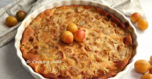 Recette Clafoutis aux mirabelles et mascarpone