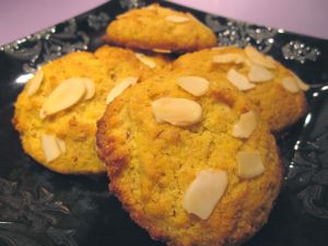 Recette Cookies sans gluten à l’orange et à la polenta