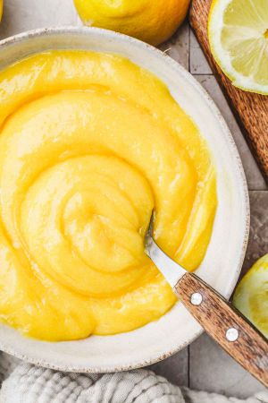 Recette Crème au Citron (Jaunes D'oeufs)