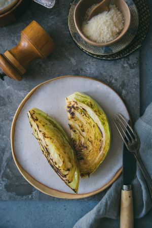 Recette Chou blanc braisé sauce crémeuse au poivre