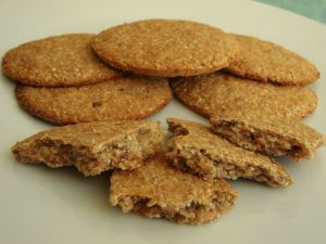 Recette Biscuits bretons aux céréales , au son d'épeautre et aux graines de Chia