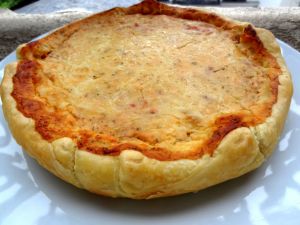 Recette Quiche aux tomates et fromage