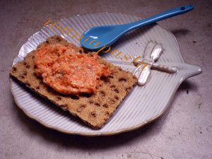 Recette Rillettes légères( et vegan) de carottes au cumin