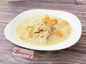 Recette Soupe au chou et au poulet