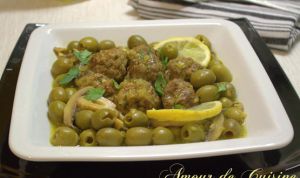 Recette Tajine zitoune, cuisine algerienne