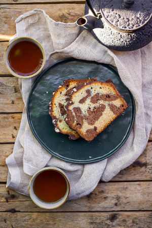 Recette Cake marbré