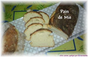 Recette Pain de mie