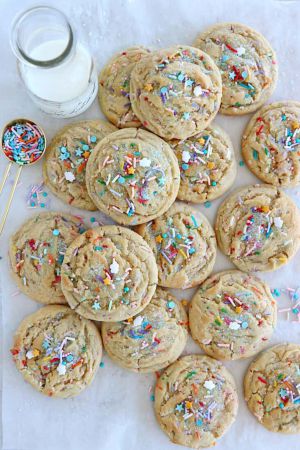 Recette Cookies confettis