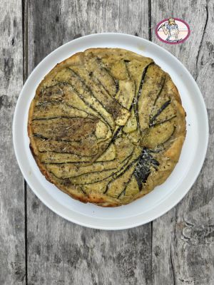 Recette Tatin de courgettes aux 3 fromages