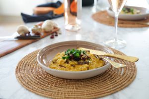 Recette Risotto de butternut aux cèpes