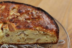 Recette Gâteau poires, noisettes