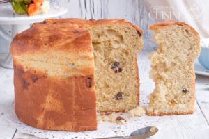 Recette Brioche italienne panettone de Noël