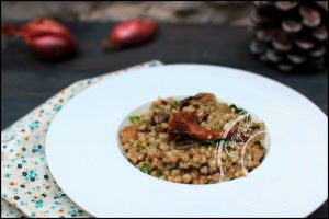 Recette Risotto de sarrasin aux champignons – sans gluten