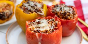 Recette Air Fryer Stuffed Peppers