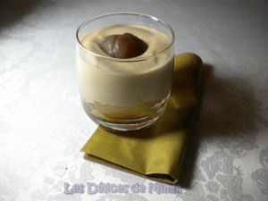 Recette Tiramisu aux poires et aux marrons