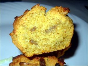 Recette Petits muffins de polenta et pois chiches (vgl)