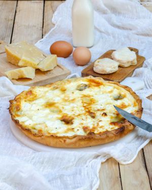 Recette Quiche au fromage