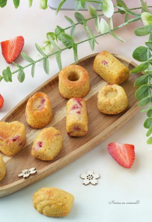 Recette Mini cookies noix de coco/fraises et chocolat blanc