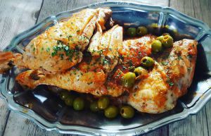 Recette Cuisses de poulet aux olives au Cookéo