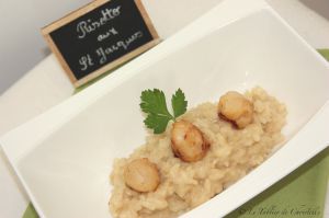 Recette Risotto aux Noix de St Jacques