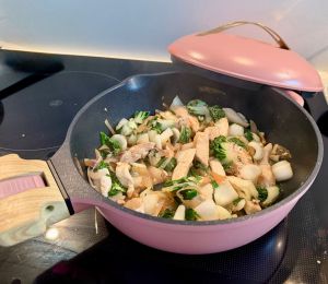 Recette Poulet au chou pak choï