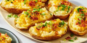 Recette Million Dollar Twice-Baked Potatoes