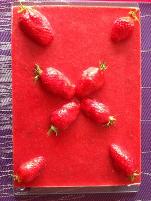Recette Bavarois aux fraises