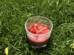 Recette Entremet fraises passion