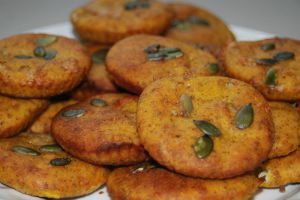 Recette Financiers salés à la courge et au gorgonzola