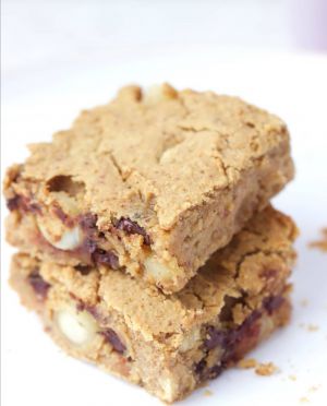 Recette Blondie au beurre de cacahuète (vegan)