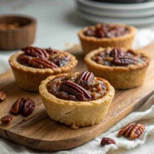 Recette Mini Pecan Pies – Individual Thanksgiving Desserts