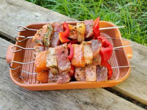 Recette Brochettes aux 3 poissons