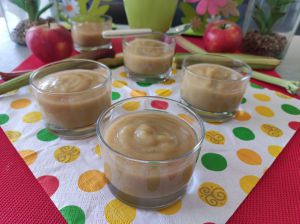 Recette Compote pomme & rhubarbe