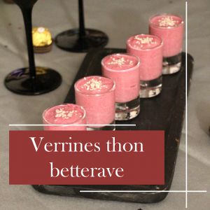 Recette Verrines de betterave au thon : une entrée fraîche et colorée pour bien commencer l'année