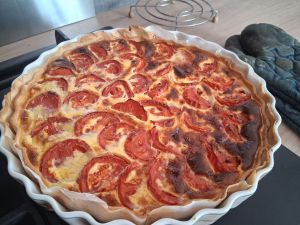 Recette Quiche au thon et tomates