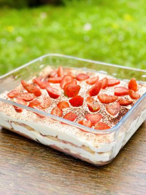 Recette Tiramisu aux fraises