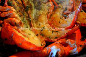 Recette Homards Grillés Flambés Au Cognac