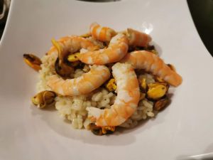 Recette Risotto aux moules et crevettes