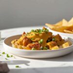 Recette Pretzel Chicken Mustard Cheddar Sauce