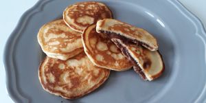 Recette Pancakes fourrés au Nutella