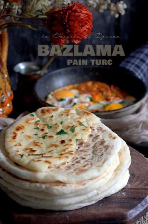 Recette Bazlama Pain Turc à la Poêle