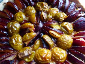 Recette Tarte aux prunes