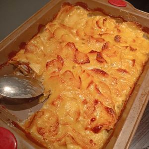 Recette Gratin de Pommes de Terre au Boursin