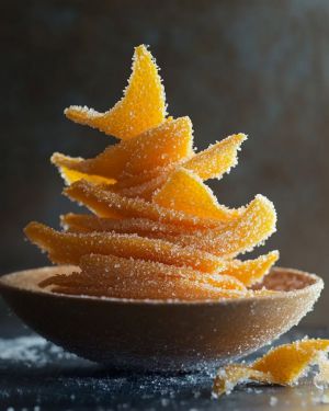 Recette Écorces d’orange confites : la recette facile et savoureuse