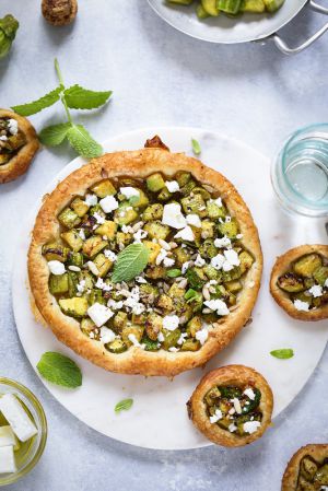 Recette Six tartes salées aux légumes d’été