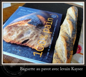 Recette Baguette au pavot, selon Eric Kayser