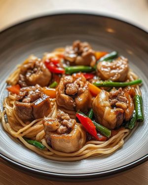 Recette Nouilles Bœuf Légumes : Recette Savoureuse et Facile à Préparer